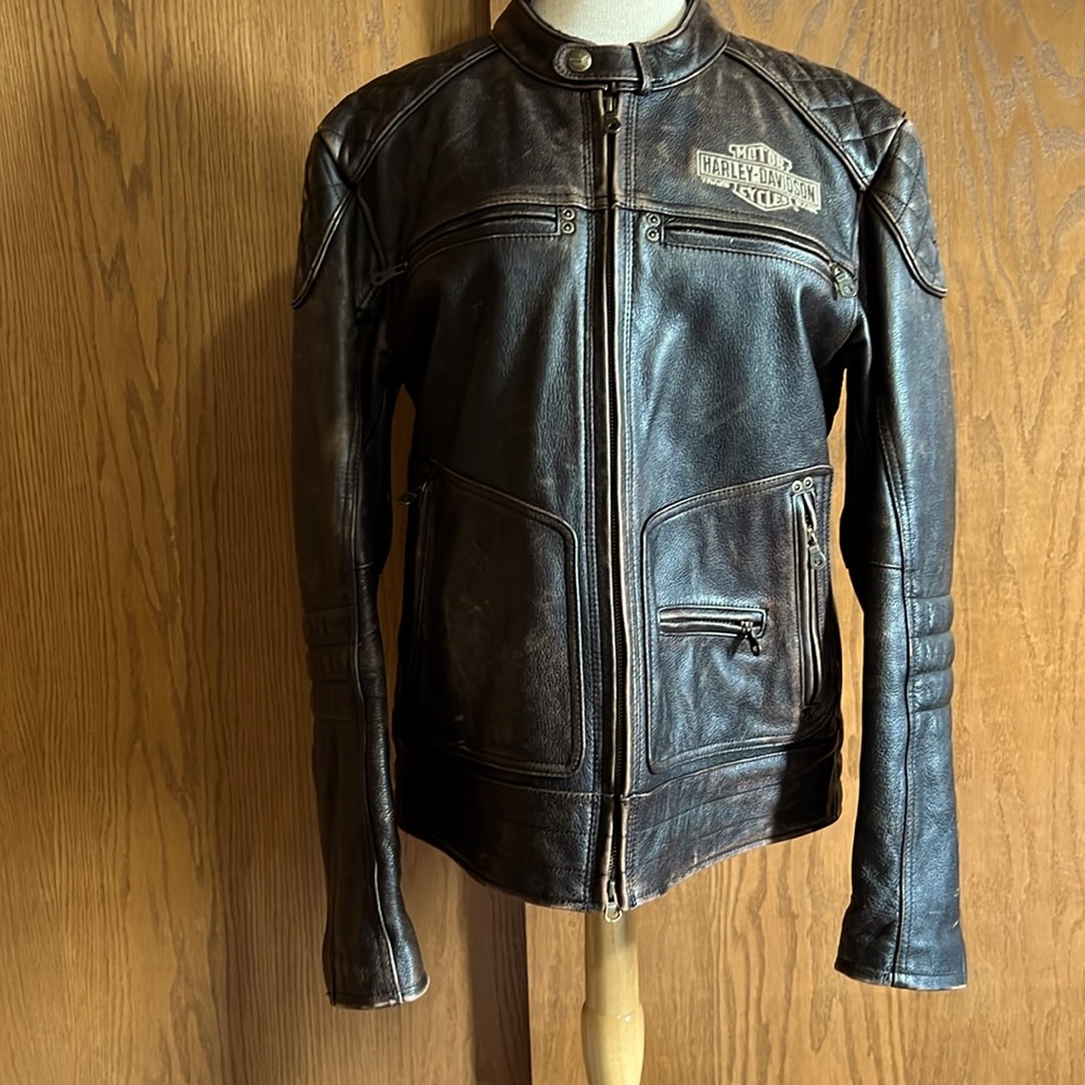Harley Davidson’s Limited Edition Vault Vintage Leather Jacket - Like New